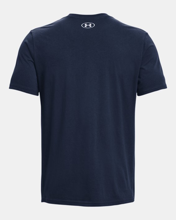 Men's UA Sportstyle Logo T-Shirt, Blue, pdpMainDesktop image number 5